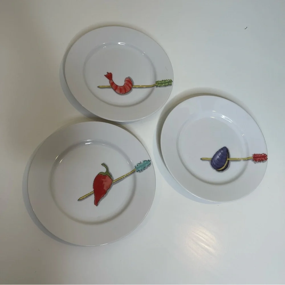 CRATE & BARREL Appetizer Plates 6.5